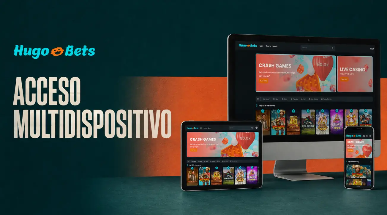 Hugobet en Celular Tablet y Computadora