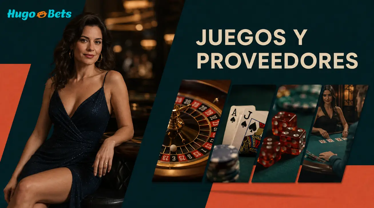 Proveedores y Modalidades de Hugo Bets Casino